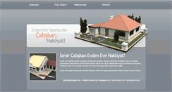 Desktop Screenshot of caliskanevdenevenakliyat.com